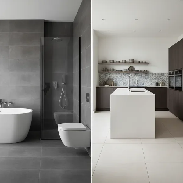 קרמיקה מעוצבת לאמבטיה ומטבח